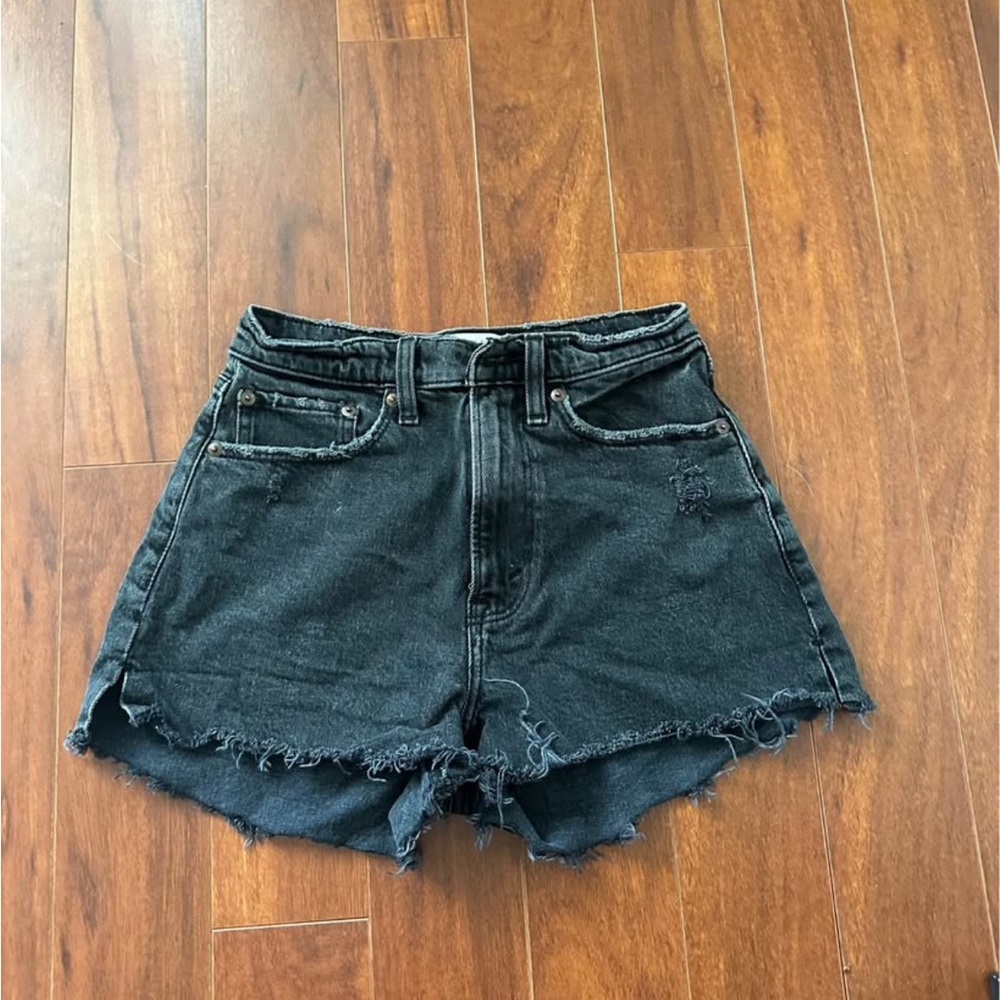 Abercrombie & Fitch Dark Denim Jean Shorts